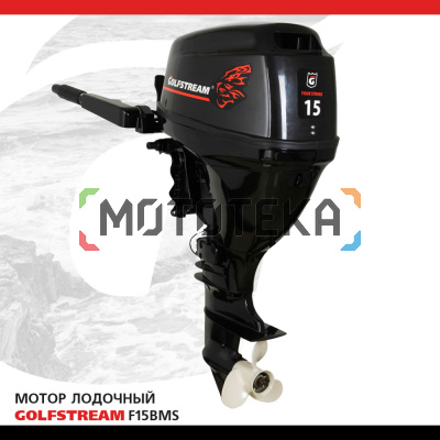 Лодочный мотор GOLFSTREAM (Гольфстрим) F15BMS