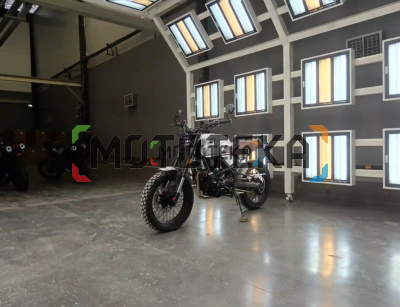 Мотоцикл дорожный FUEGO (Фуэго) Scrambler 250 Air серебро с ПТС