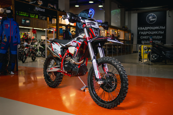 Мотоцикл кроссовый / эндуро Ajerra (Аджерра) Sagai K9 CB300RL 4 valve 21\18 | Мототека