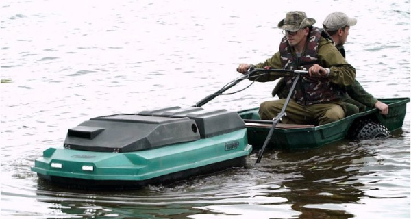Мотобуксировщик РОСТИН БКР - 15 (комплектация стандарт)