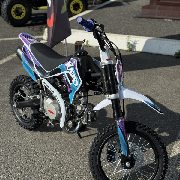 Питбайк KAYO (Кайо) MINI К125EM 14/12 (механ. сцепл., эл. стартер 2024г.) | Мототека
